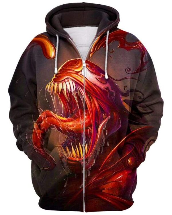 Predator - All Over Apparel - Zip Hoodie / S - www.secrettees.com