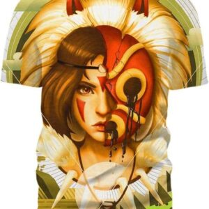 Princess Mononoke - All Over Apparel - T-Shirt / S - www.secrettees.com