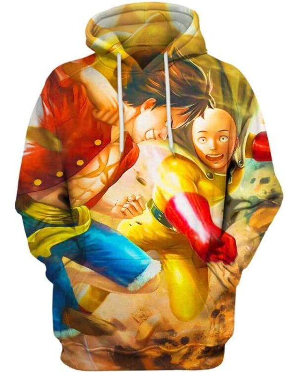 Punch After Punch - All Over Apparel - Hoodie / S - www.secrettees.com