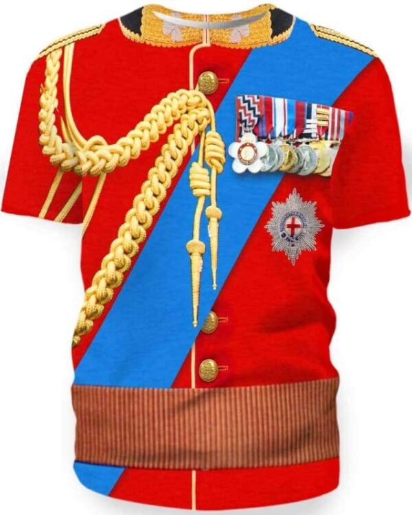 Queen Elizabeth Army Uniform Armed Forces - All Over Apparel - Kid Tee / S - www.secrettees.com