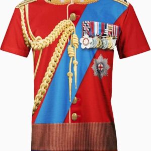 Queen Elizabeth Army Uniform Armed Forces - All Over Apparel - T-Shirt / S - www.secrettees.com