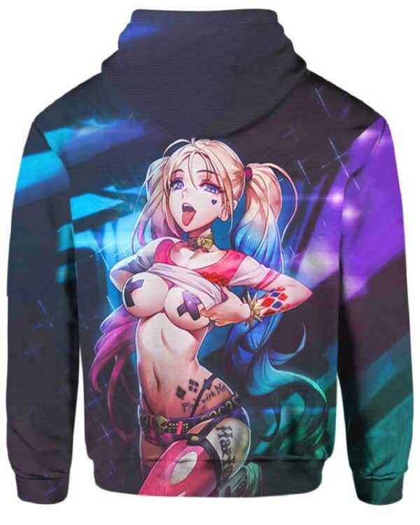 Quinn Sexy Anime - All Over Apparel - www.secrettees.com