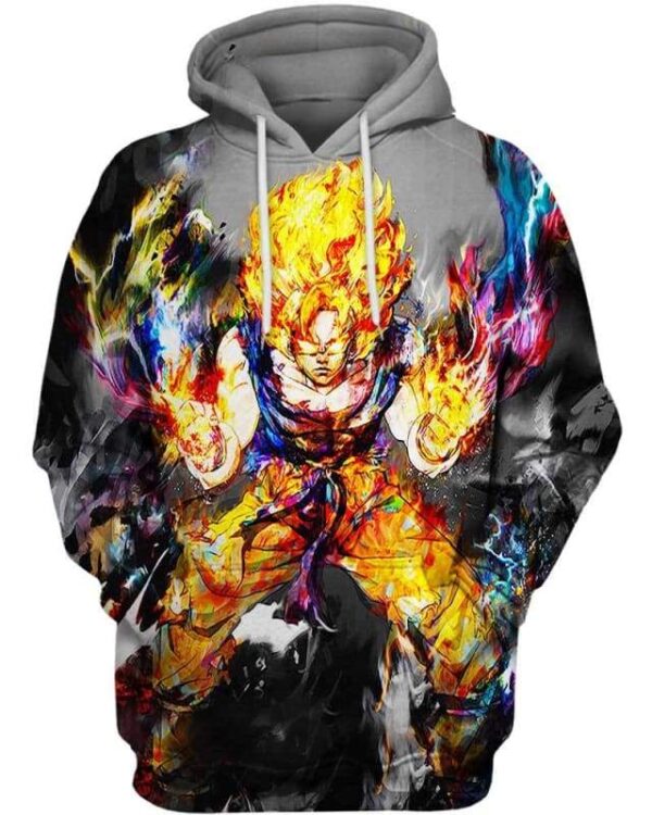 Rage Of Fire - All Over Apparel - Hoodie / S - www.secrettees.com