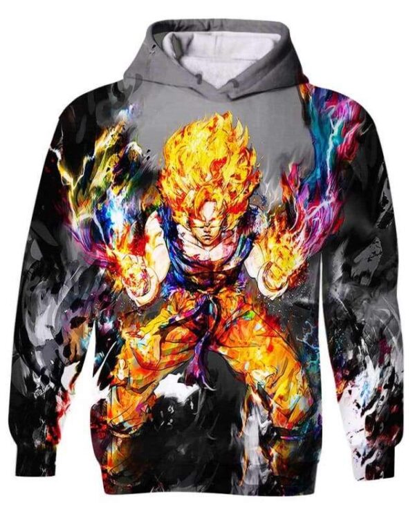 Rage Of Fire - All Over Apparel - Kid Hoodie / S - www.secrettees.com