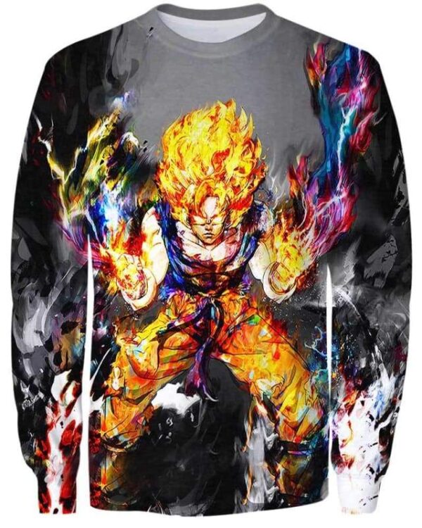 Rage Of Fire - All Over Apparel - Sweatshirt / S - www.secrettees.com