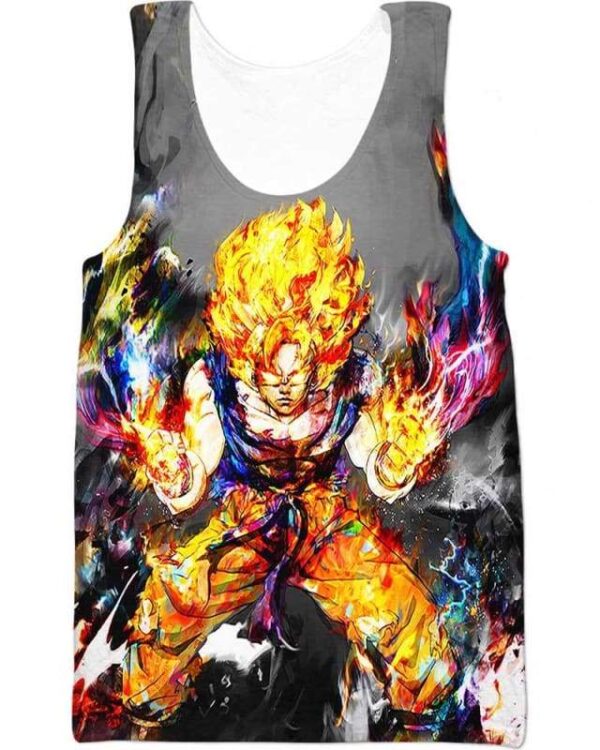 Rage Of Fire - All Over Apparel - Tank Top / S - www.secrettees.com