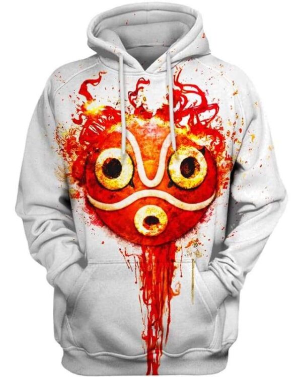 Red Mask - All Over Apparel - Hoodie / S - www.secrettees.com