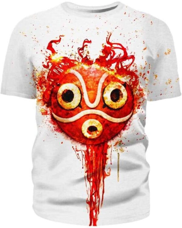 Red Mask - All Over Apparel - Kid Tee / S - www.secrettees.com