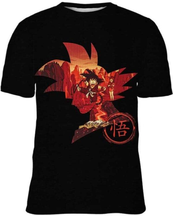 Red Memory - All Over Apparel - Kid Tee / S - www.secrettees.com