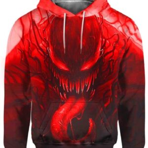 Red Monster - All Over Apparel - Hoodie / S - www.secrettees.com