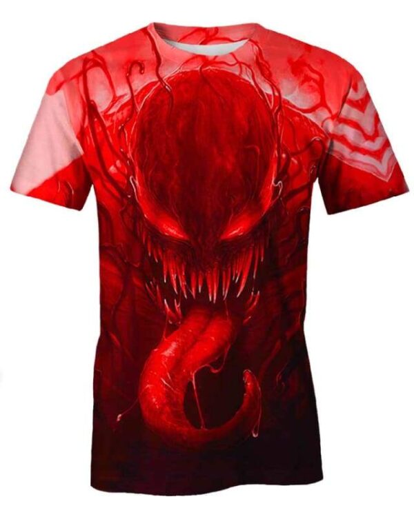 Red Monster - All Over Apparel - T-Shirt / S - www.secrettees.com
