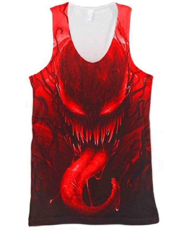 Red Monster - All Over Apparel - Tank Top / S - www.secrettees.com