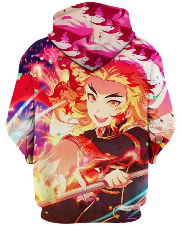 Rengoku Kyoujurou - All Over Apparel - www.secrettees.com