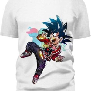 Rich Kid Goku - All Over Apparel - T-Shirt / S - www.secrettees.com