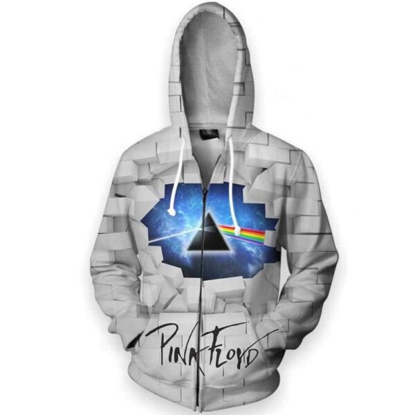 Rock The Wall - All Over Apparel - Zip Hoodie / S - www.secrettees.com