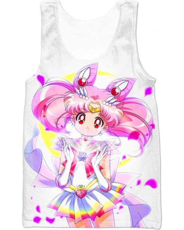 Sailor Chibi Moon - All Over Apparel - Tank Top / S - www.secrettees.com