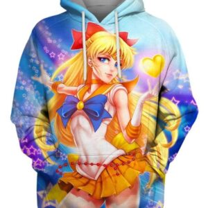 Sailor Venus - All Over Apparel - Hoodie / S - www.secrettees.com