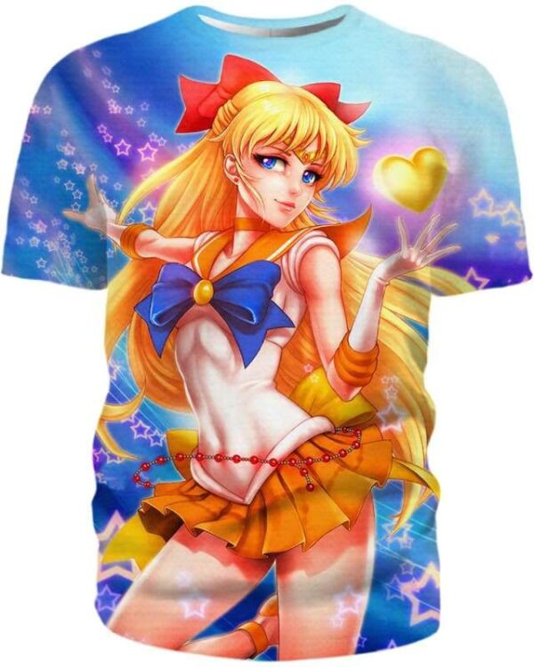 Sailor Venus - All Over Apparel - T-Shirt / S - www.secrettees.com