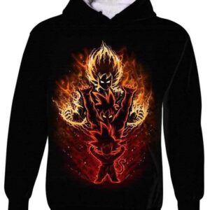 Saiyan Evolution - All Over Apparel - Kid Hoodie / S - www.secrettees.com