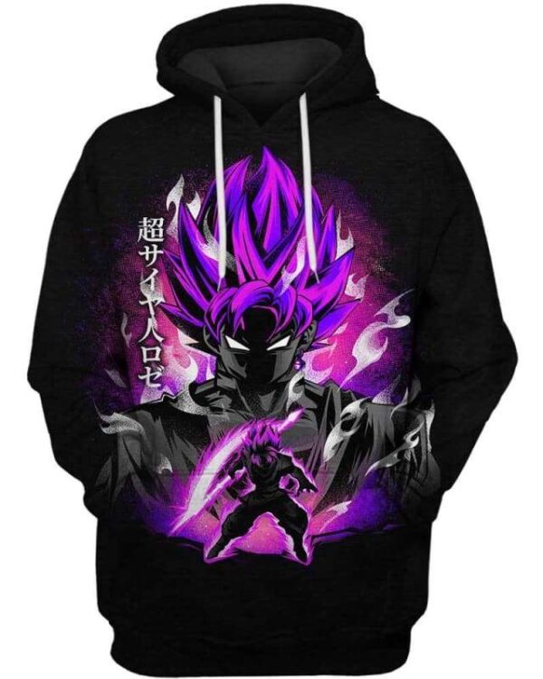 Saiyan Warrior - All Over Apparel - Hoodie / S - www.secrettees.com