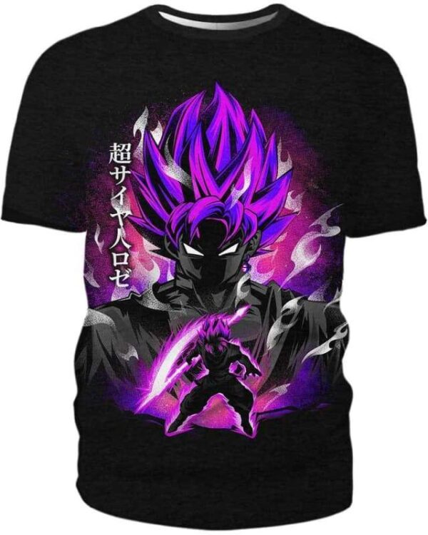 Saiyan Warrior - All Over Apparel - Kid Tee / S - www.secrettees.com