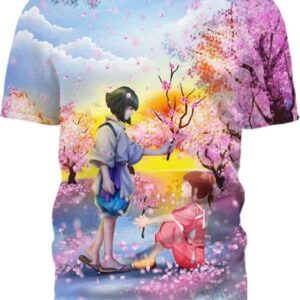 Sakura - I Love You - All Over Apparel - T-Shirt / S - www.secrettees.com