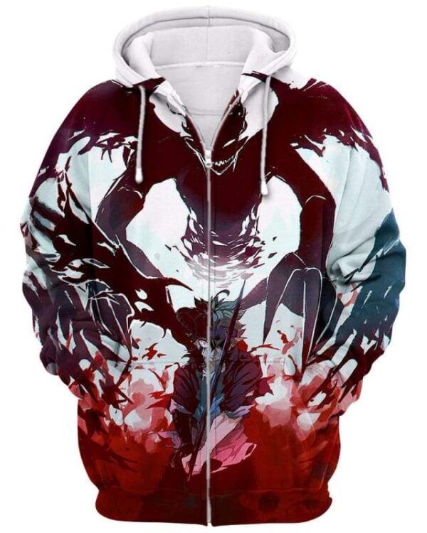 Scary Magic - All Over Apparel - Zip Hoodie / S - www.secrettees.com