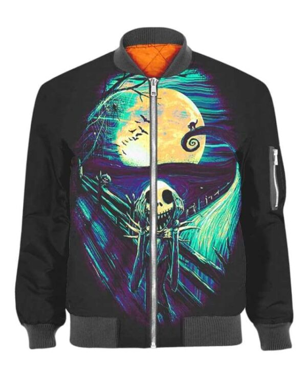 Scream In The Night - All Over Apparel - Bomber / S - www.secrettees.com