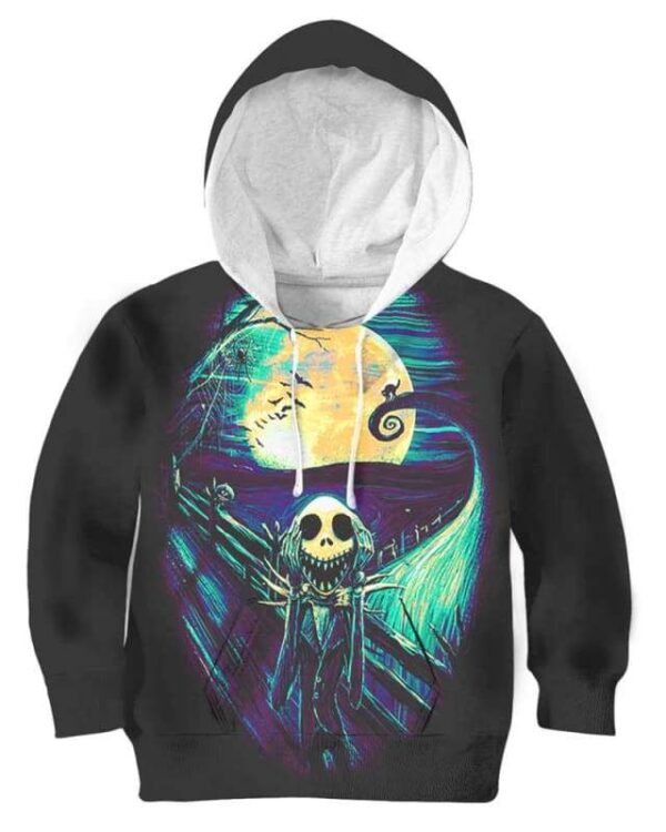 Scream In The Night - All Over Apparel - Kid Hoodie / S - www.secrettees.com