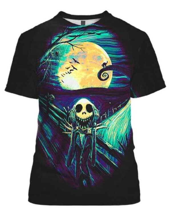 Scream In The Night - All Over Apparel - T-Shirt / S - www.secrettees.com