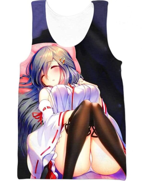 Sexy Drunk Girl - All Over Apparel - Tank Top / S - www.secrettees.com