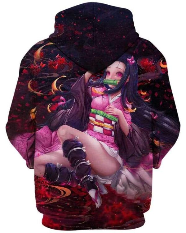 Sexy Nezuko - All Over Apparel - www.secrettees.com