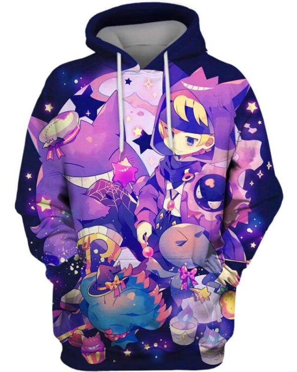 Shadow Clemont - All Over Apparel - Hoodie / S - www.secrettees.com