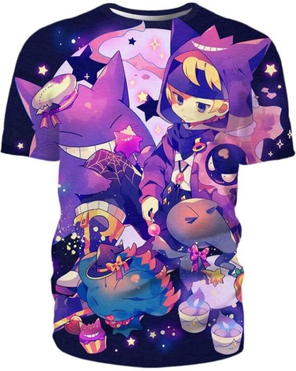 Shadow Clemont - All Over Apparel - T-Shirt / S - www.secrettees.com