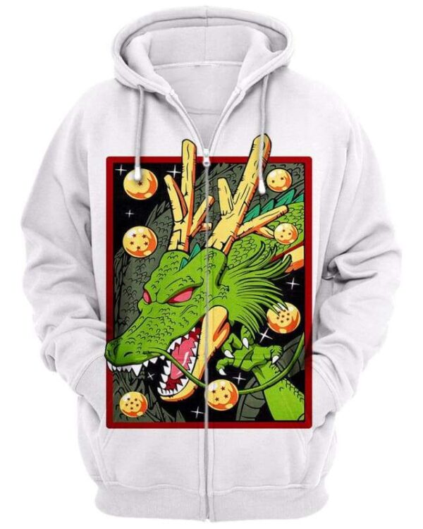 Shen Long - All Over Apparel - Zip Hoodie / S - www.secrettees.com