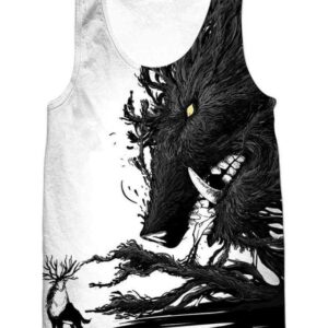 Shishigami God of Forest - All Over Apparel - www.secrettees.com