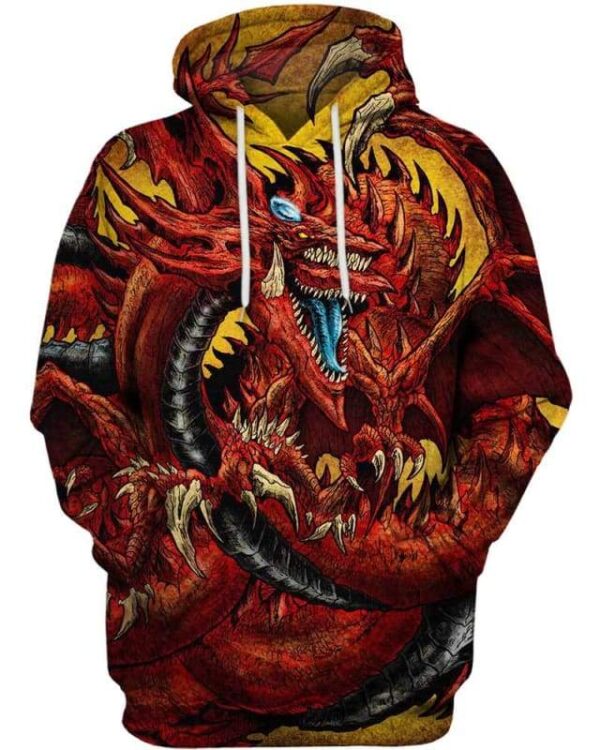 Sky Dragon - All Over Apparel - Hoodie / S - www.secrettees.com