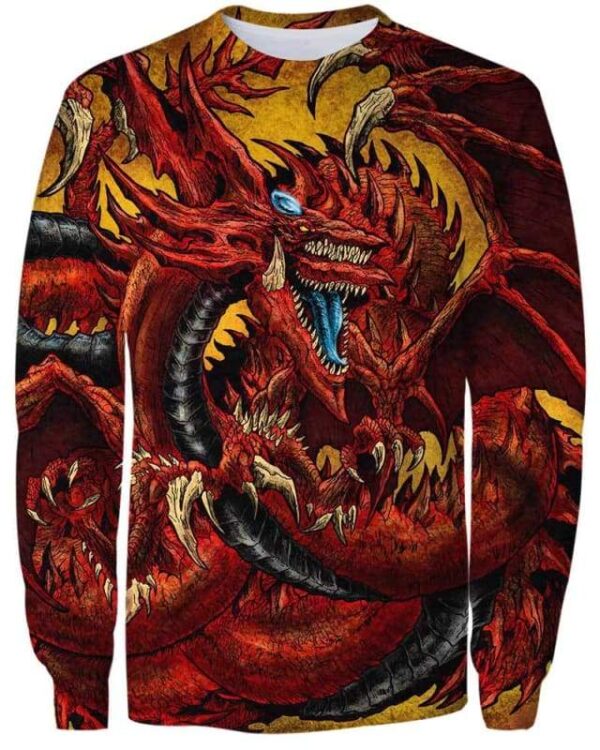 Sky Dragon - All Over Apparel - Sweatshirt / S - www.secrettees.com