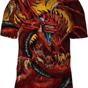 Sky Dragon - All Over Apparel - T-Shirt / S - www.secrettees.com