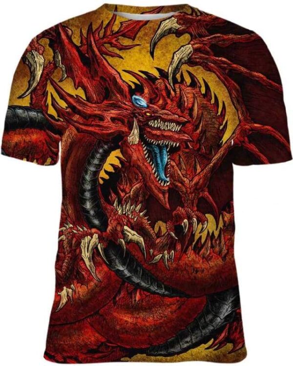 Sky Dragon - All Over Apparel - T-Shirt / S - www.secrettees.com