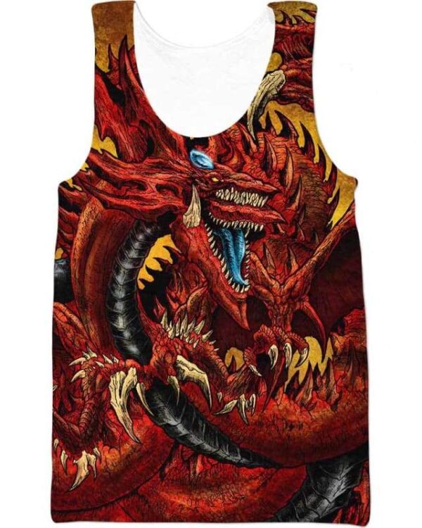 Sky Dragon - All Over Apparel - Tank Top / S - www.secrettees.com