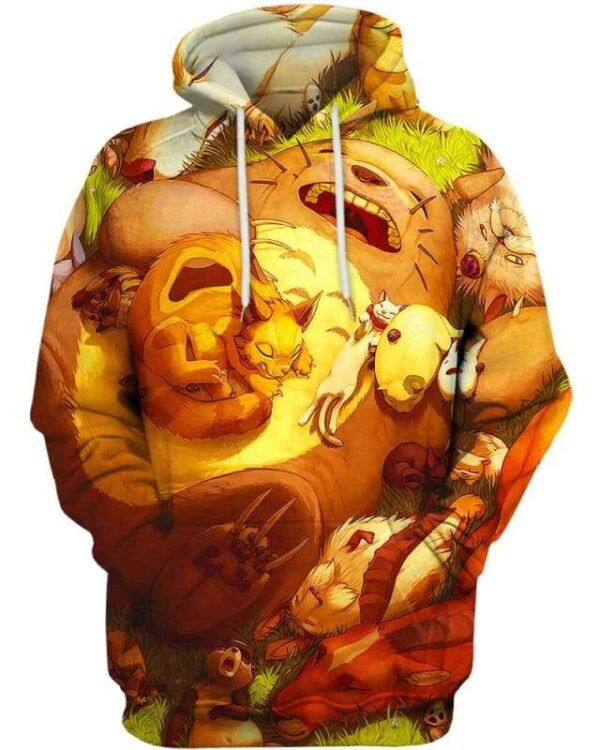 Sleeping With Friends - All Over Apparel - Hoodie / S - www.secrettees.com