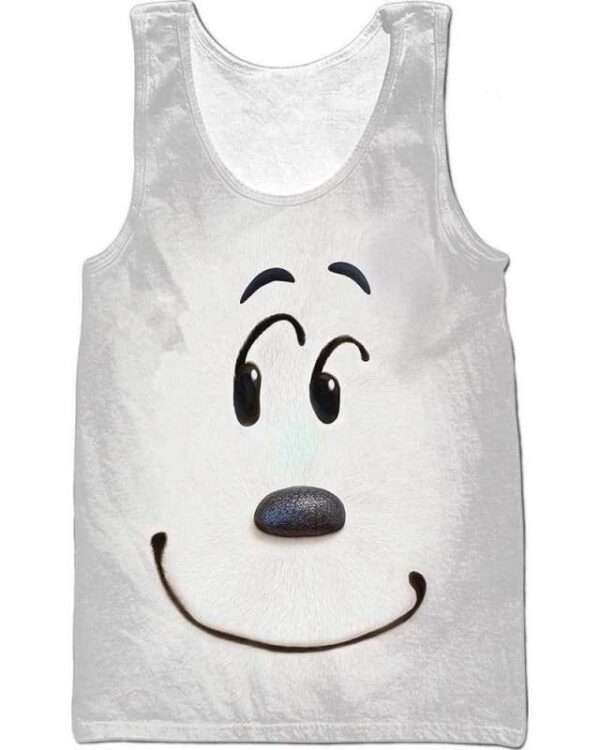 Snoopy Costume - All Over Apparel - Tank Top / S - www.secrettees.com