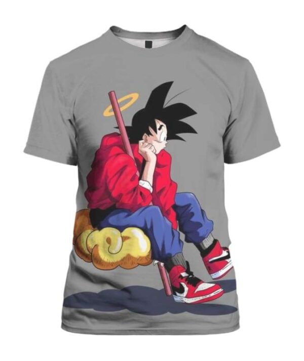 Son-Goku Wear Nike - All Over Apparel - T-Shirt / S - www.secrettees.com