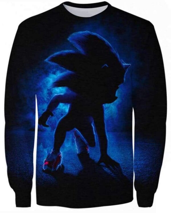 Sonic the Hedgehog - Speed - All Over Apparel - Sweatshirt / S - www.secrettees.com