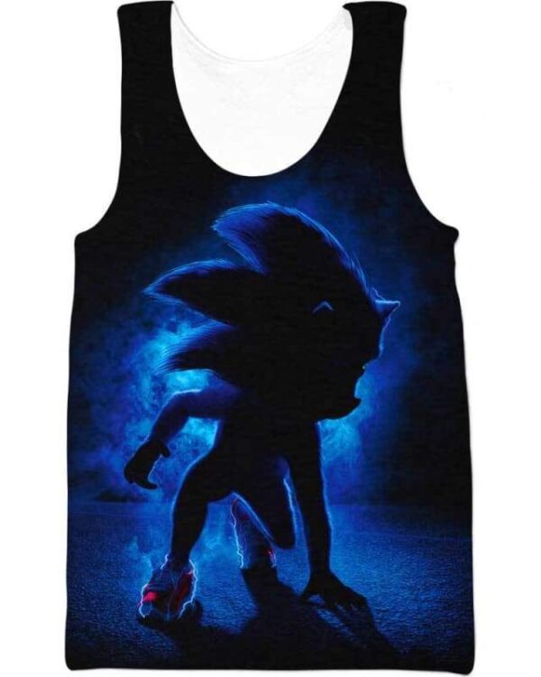 Sonic the Hedgehog - Speed - All Over Apparel - Tank Top / S - www.secrettees.com