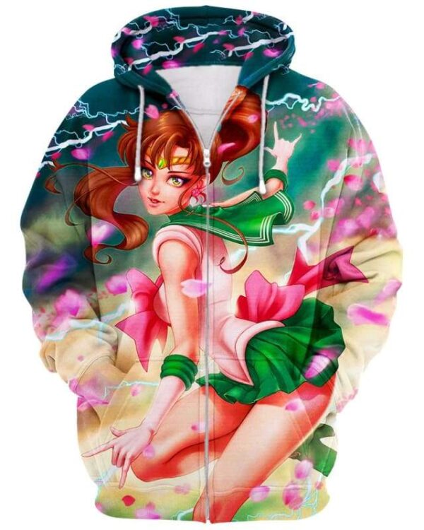 Sparkling Beauty - All Over Apparel - Zip Hoodie / S - www.secrettees.com