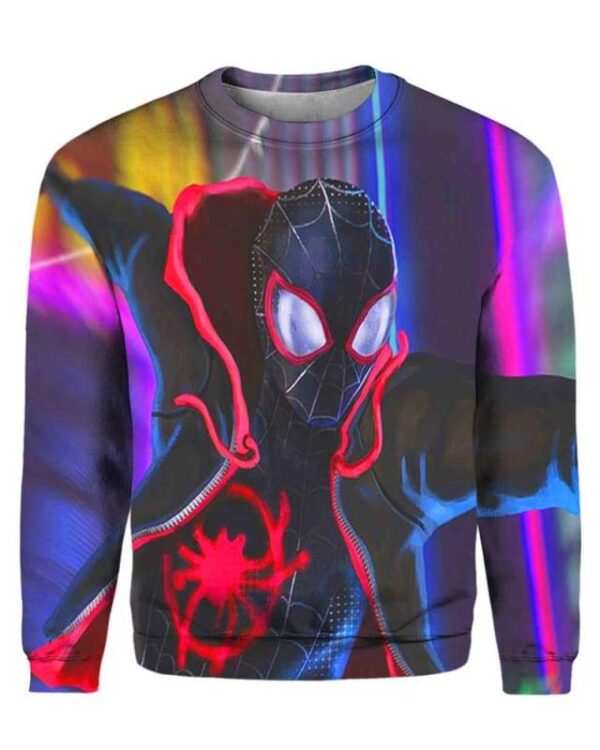 Spider Man Artwork - All Over Apparel - Sweatshirt / S - www.secrettees.com
