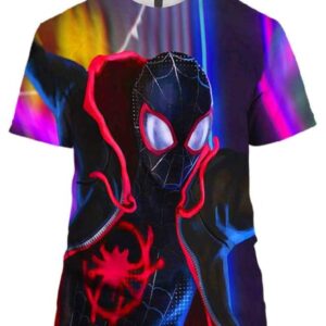 Spider Man Artwork - All Over Apparel - T-Shirt / S - www.secrettees.com