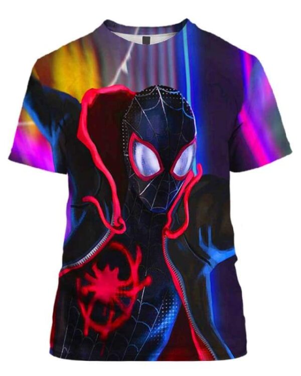 Spider Man Artwork - All Over Apparel - T-Shirt / S - www.secrettees.com